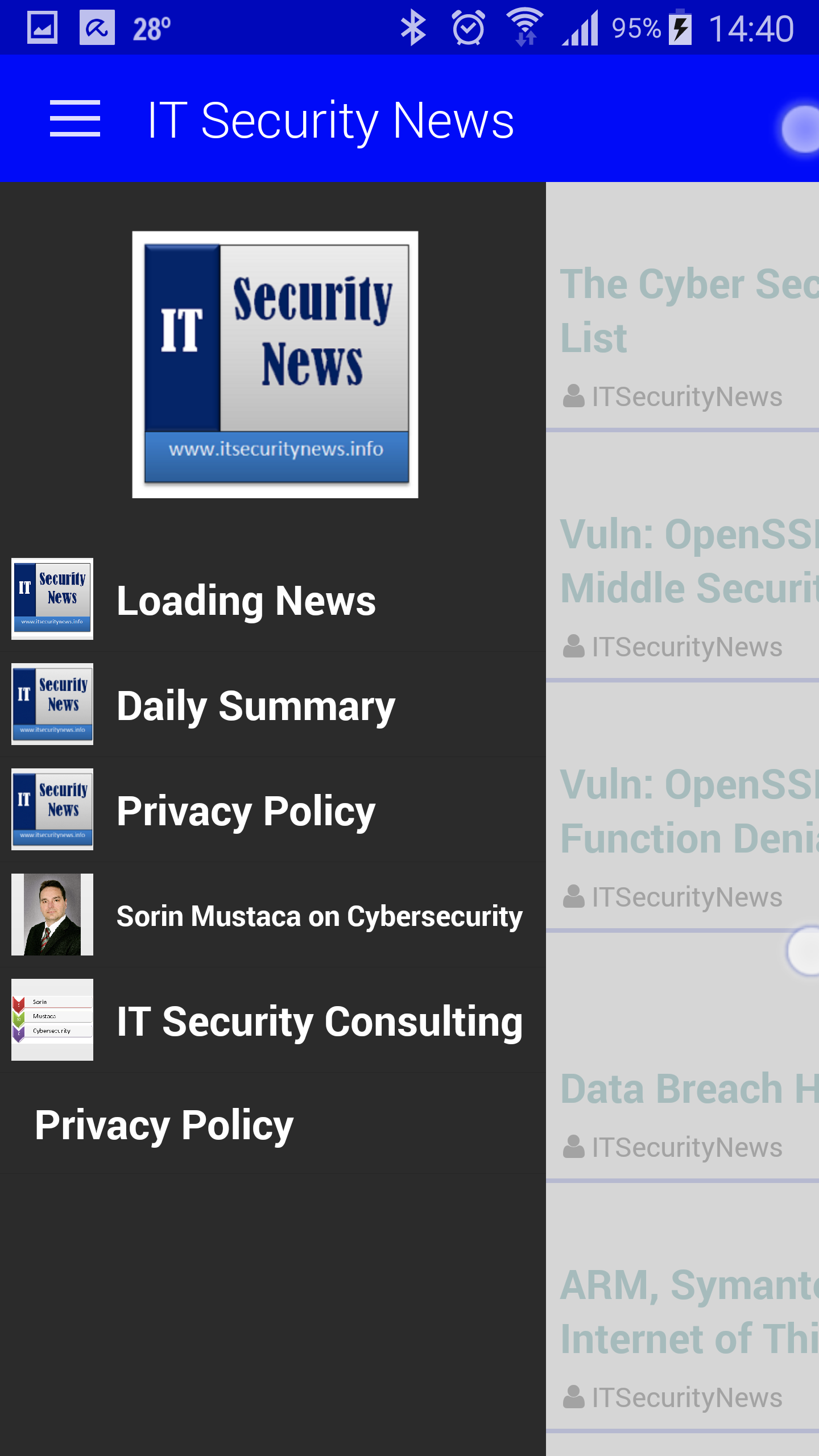 IT Security News has its own Android App
