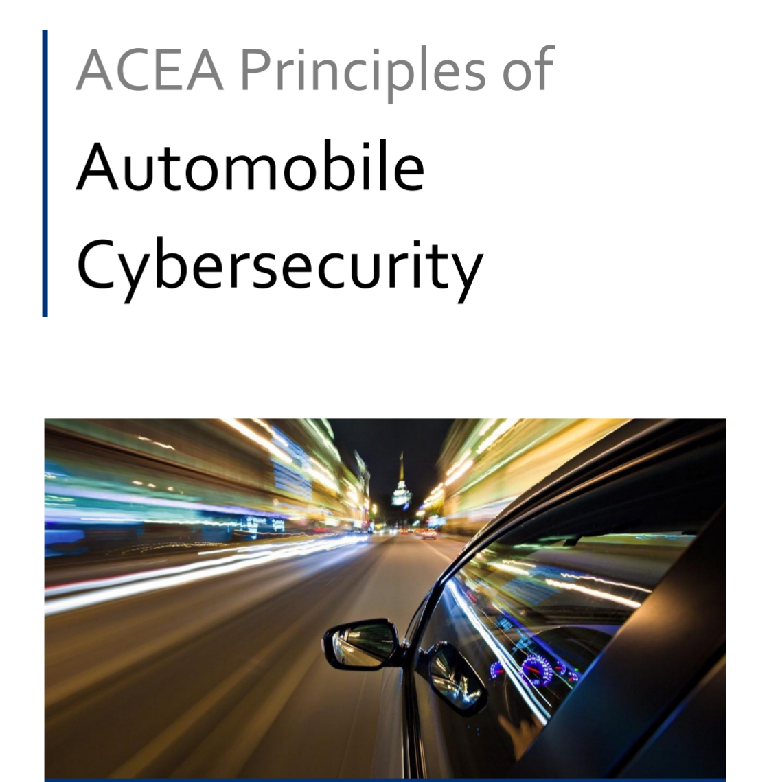Cybersecurity Engineering in the Automotive industry